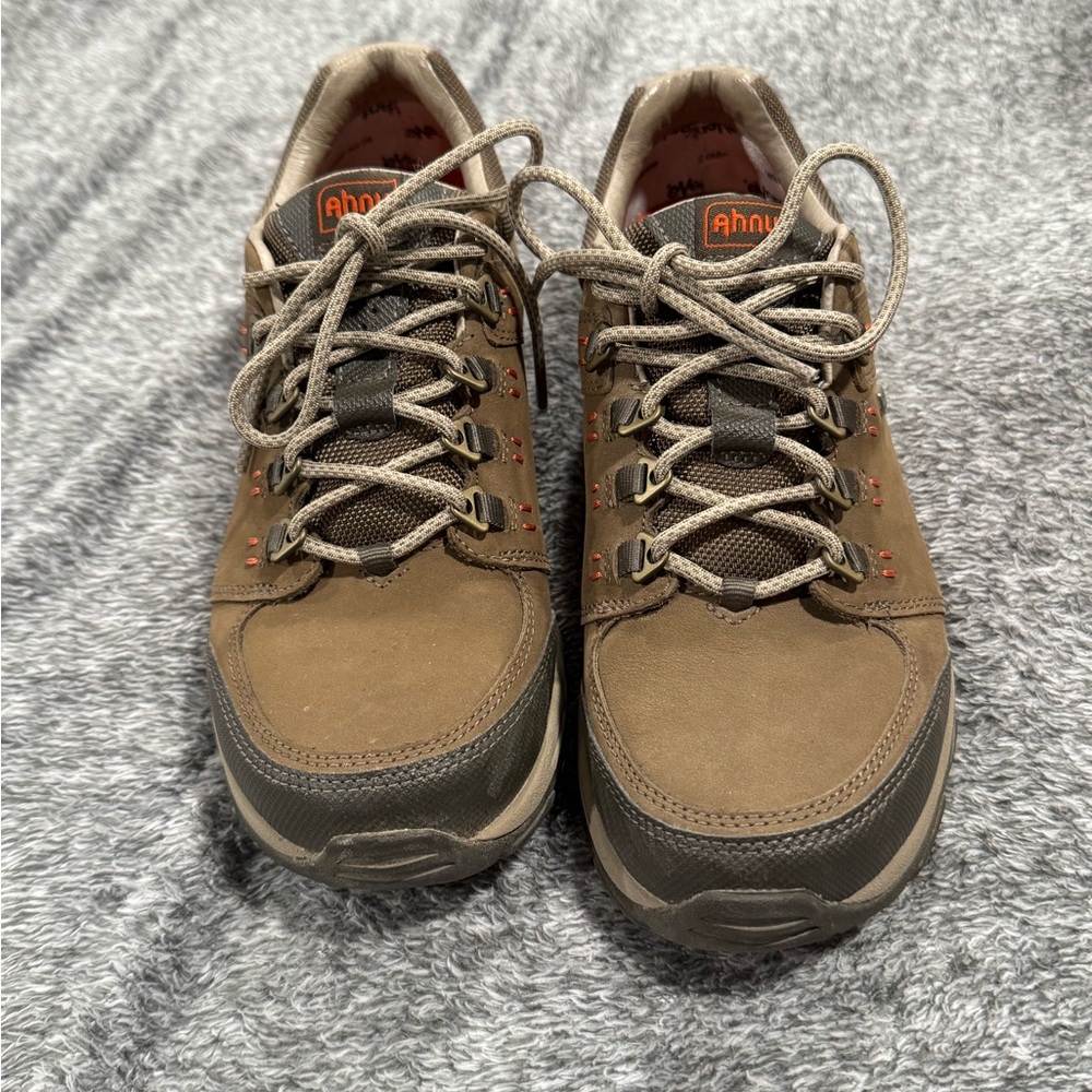 Ahnu Men's Brown and Gray Athletic Shoes